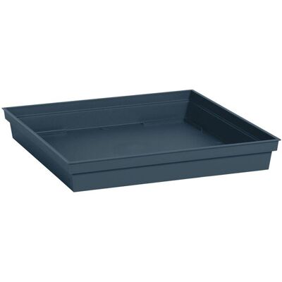 Soucoupe carrée - Toscane - EDA - Plastique - 40 cm - Intérieur / Extérieur - Bleu Jean Bleu - Publicité Soucoupe carrée - Toscane - EDA - Plastique - 40 cm - Intérieur / Extérieur - Bleu Jean Bleu - Publicité