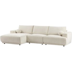 VENTE-UNIQUE Canapé dangle gauche en tissu chenille beige EMABI de Maison Céphy Beige - Publicité VENTE-UNIQUE Canapé dangle gauche en tissu chenille beige EMABI de Maison Céphy Beige - Publicité