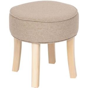 ATMOSPHERA CRÉATEUR D'INTÉRIEUR Tabouret Adriel peuplier beige D35x35cm - Atmosphera Créateur dintérieur Beige - Publicité ATMOSPHERA CRÉATEUR D'INTÉRIEUR Tabouret Adriel peuplier beige D35x35cm - Atmosphera Créateur dintérieur Beige - Publicité
