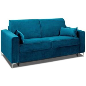 ITALIAN SPIRIT Canapé convertible Jackson Bleu Azur - Canapé Lit - Publicité ITALIAN SPIRIT Canapé convertible Jackson Bleu Azur - Canapé Lit - Publicité