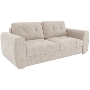 VENTE-UNIQUE Canapé 4 places convertible express en tissu beige - Couchage 160 cm - Matelas 14 cm BOLIPO Beige - Publicité VENTE-UNIQUE Canapé 4 places convertible express en tissu beige - Couchage 160 cm - Matelas 14 cm BOLIPO Beige - Publicité