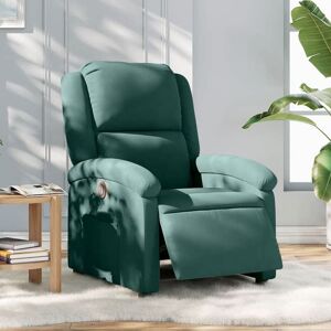 Fauteuil salonFauteuil inclinable électrique + télécommande - VIDAXL - vert foncé velours 71x865x995 cm CC2534581 Vert - Publicité Fauteuil salonFauteuil inclinable électrique + télécommande - VIDAXL - vert foncé velours 71x865x995 cm CC2534581 Vert - Publicité