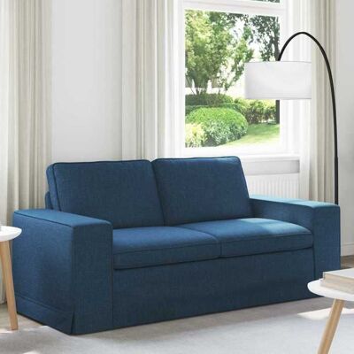 VIDAXL Moderne Canapé pour 2 places - 140cm - Fauteuil/Chaise-Sofa - Siège de canapé fixe - Bleu Métal @FR(2730) Bleu - Publicité VIDAXL Moderne Canapé pour 2 places - 140cm - Fauteuil/Chaise-Sofa - Siège de canapé fixe - Bleu Métal @FR(2730) Bleu - Publicité