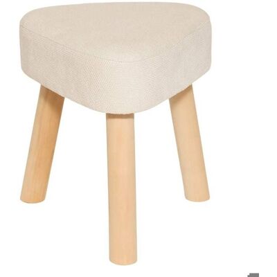 ATMOSPHERA CRÉATEUR D'INTÉRIEUR Tabouret Thena blanc ivoire - Atmosphera Créateur dintérieur Blanc - Publicité ATMOSPHERA CRÉATEUR D'INTÉRIEUR Tabouret Thena blanc ivoire - Atmosphera Créateur dintérieur Blanc - Publicité