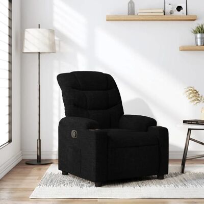 VIDAXL Promo 2026 Fauteuil inclinable Charge 150kg755x93x995 cm - Fauteuil Releveur Relax Noir Tissu 2044 Noir - Publicité VIDAXL Promo 2026 Fauteuil inclinable Charge 150kg755x93x995 cm - Fauteuil Releveur Relax Noir Tissu 2044 Noir - Publicité