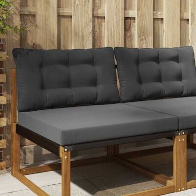 vidaXL Coussin de canapé dextérieur 2 pcs Anthracite Polyester Coussin en mousse moderne pour extérieur 900897 Gris - Publicité vidaXL Coussin de canapé dextérieur 2 pcs Anthracite Polyester Coussin en mousse moderne pour extérieur 900897 Gris - Publicité