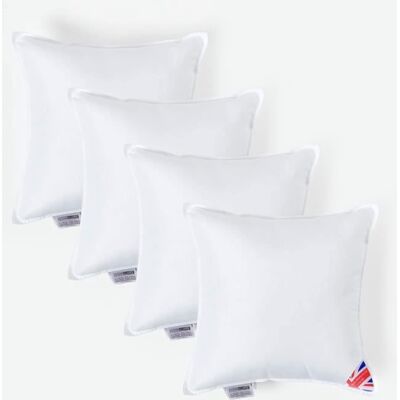 Homescapes - Coussin Microfibre - 45x45 - Comme Duvet - Coussin - Publicité Homescapes - Coussin Microfibre - 45x45 - Comme Duvet - Coussin - Publicité