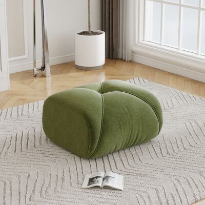 OEM Pouf en chenille - Vert - Chenille douce - Dimensions 78x76x45 cm - Poids 835 kg - Design ergonomique Vert - Publicité OEM Pouf en chenille - Vert - Chenille douce - Dimensions 78x76x45 cm - Poids 835 kg - Design ergonomique Vert - Publicité