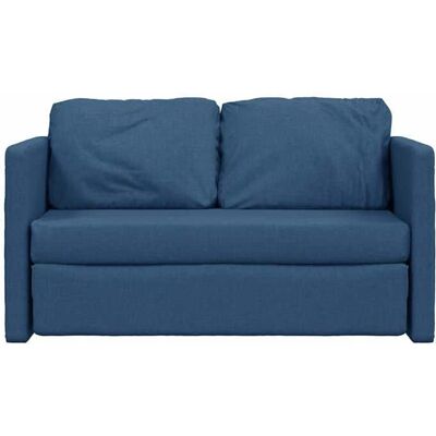 VIDAXL {Promotion January} Canapé-lit MODERNE Pour 2 personnes - fauteuil-lit - 2 en 1 bleu 112x174x55 cm tissu &3_3195409 Bleu - Publicité VIDAXL {Promotion January} Canapé-lit MODERNE Pour 2 personnes - fauteuil-lit - 2 en 1 bleu 112x174x55 cm tissu &3_3195409 Bleu - Publicité