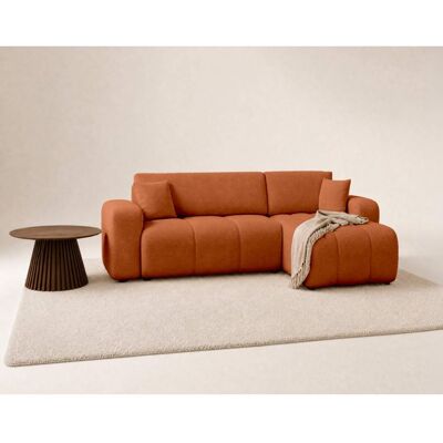 Best Mobilier - Nicole - Rouille - 4-place - Sofa bed - Publicité Best Mobilier - Nicole - Rouille - 4-place - Sofa bed - Publicité