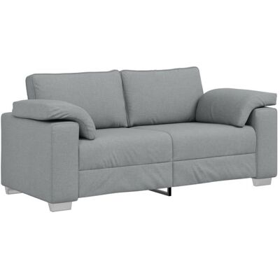VIDAXL PROMOTION Canapé Loveseat CLIC-CLAC - Gris clair 140 cm - Tissu 43891 - BestMeuble Gris - Publicité VIDAXL PROMOTION Canapé Loveseat CLIC-CLAC - Gris clair 140 cm - Tissu 43891 - BestMeuble Gris - Publicité