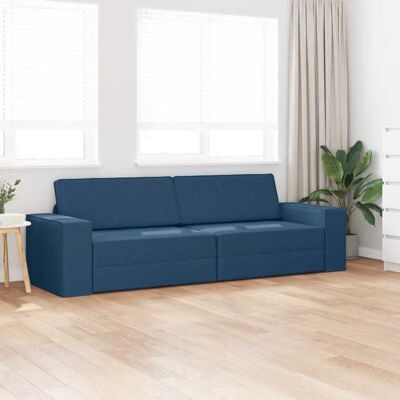 VIDAXL Sales SeasonCanapé convertible/Fauteuil - SHELD - CLIC-CLAC/Sofa-lit - 200cm Bleu marine tissu 245x78x77cm C1994761 Bleu - Publicité VIDAXL Sales SeasonCanapé convertible/Fauteuil - SHELD - CLIC-CLAC/Sofa-lit - 200cm Bleu marine tissu 245x78x77cm C1994761 Bleu - Publicité