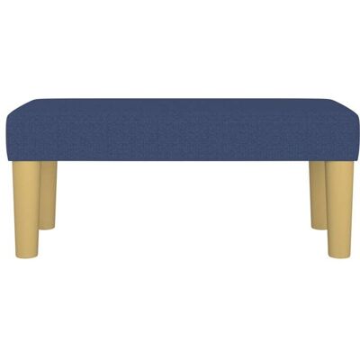 VIDAXL 1pc Bleu Banquette charge max : 110 kg - SWEETY Banc Bleu 70x30x30cm Tissu CL54254921910 Bleu - Publicité VIDAXL 1pc Bleu Banquette charge max : 110 kg - SWEETY Banc Bleu 70x30x30cm Tissu CL54254921910 Bleu - Publicité