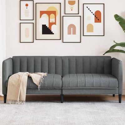 vidaXL Canapé à 2 Places Chaise de Relaxation avec Accoudoirs et Dossier Siège avec Pieds Fauteuil TV de Salon Moderne 372605 Gris - Publicité vidaXL Canapé à 2 Places Chaise de Relaxation avec Accoudoirs et Dossier Siège avec Pieds Fauteuil TV de Salon Moderne 372605 Gris - Publicité
