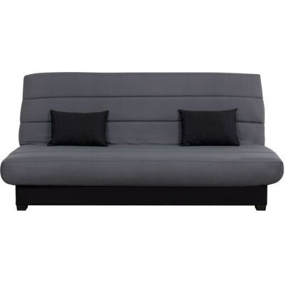 Banquette convertible Clic clac OLIVIA - RELAXIMA - Couchage 130 x 190 rangement intégré pearl gris Gris - Publicité Banquette convertible Clic clac OLIVIA - RELAXIMA - Couchage 130 x 190 rangement intégré pearl gris Gris - Publicité