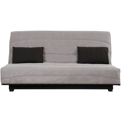 Banquette convertible Clic Clac SCOTY - RELAXIMA - Couchage 130 x 190 rangement intégré cape gris Gris - Publicité Banquette convertible Clic Clac SCOTY - RELAXIMA - Couchage 130 x 190 rangement intégré cape gris Gris - Publicité