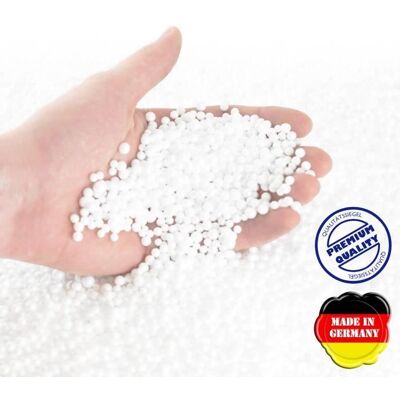 Lumaland Billes de polystyrène de remplissage de pouf sac de recharge 150 L Blanc - Publicité Lumaland Billes de polystyrène de remplissage de pouf sac de recharge 150 L Blanc - Publicité