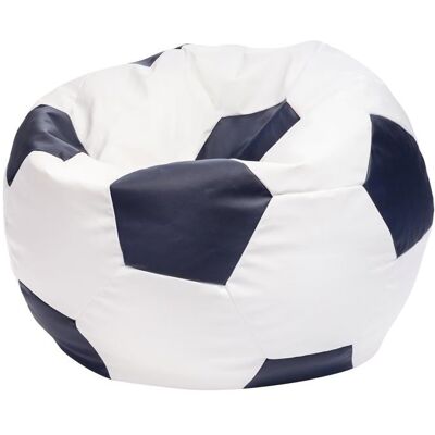 Football Pouf M en Simili Cuir Pouf Fauteuil Gaming Enfant 65x45cm Bleu - Ecopuf Bleu - Publicité Football Pouf M en Simili Cuir Pouf Fauteuil Gaming Enfant 65x45cm Bleu - Ecopuf Bleu - Publicité