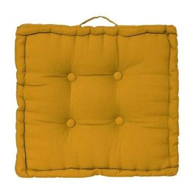 Atmosphera - Golvkudde 40x40x8 - Ocre - Floor cushion - Publicité Atmosphera - Golvkudde 40x40x8 - Ocre - Floor cushion - Publicité