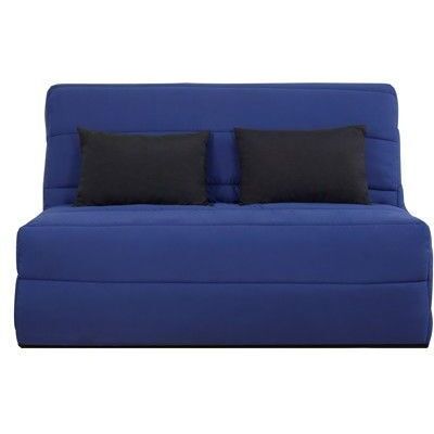 Banquette convertible BZ OLIVIA - RELAXIMA - Couchage 140 x 190 pearl marine Bleu - Publicité Banquette convertible BZ OLIVIA - RELAXIMA - Couchage 140 x 190 pearl marine Bleu - Publicité