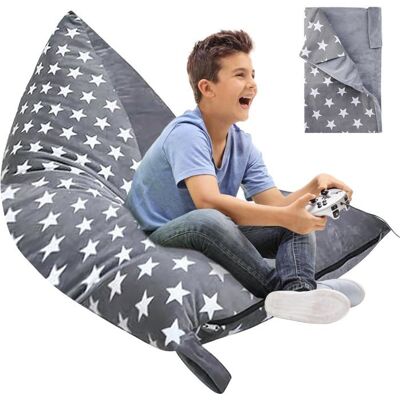 SANS MARQUE Pouf Poire Enfant Jouet de Rangement et Fauteuil pour Salon et Chambre Polyvalent Jouet pour Enfants et Adultes - Publicité SANS MARQUE Pouf Poire Enfant Jouet de Rangement et Fauteuil pour Salon et Chambre Polyvalent Jouet pour Enfants et Adultes - Publicité