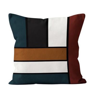 SOLEIL D'OCRE Housse de coussin en velours 40x40 cm VELVET N02 par Soleil docre Orange - Publicité SOLEIL D'OCRE Housse de coussin en velours 40x40 cm VELVET N02 par Soleil docre Orange - Publicité