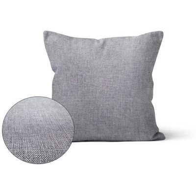 SOLEIL D'OCRE Housse de coussin 40x40 cm BELLA gris par Soleil docre Gris - Publicité SOLEIL D'OCRE Housse de coussin 40x40 cm BELLA gris par Soleil docre Gris - Publicité