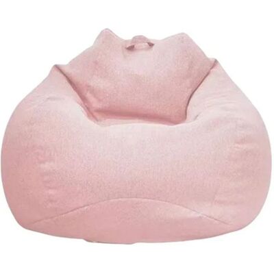 NOBRAND Fauteuil de Pouf Poire Classique Intérieur Extérieur 100x120cmPouf sans RemplissageGrandHousse Adulte et Enfants XL Rose Rose - Publicité NOBRAND Fauteuil de Pouf Poire Classique Intérieur Extérieur 100x120cmPouf sans RemplissageGrandHousse Adulte et Enfants XL Rose Rose - Publicité
