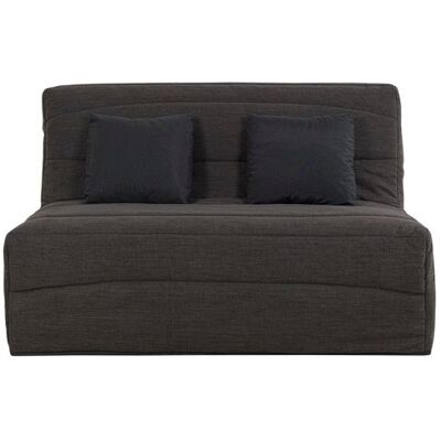 RELAXIMA - Banquette convertible BZ ESTEBAN couchage 160 x 200 cape charbon Noir - Publicité RELAXIMA - Banquette convertible BZ ESTEBAN couchage 160 x 200 cape charbon Noir - Publicité