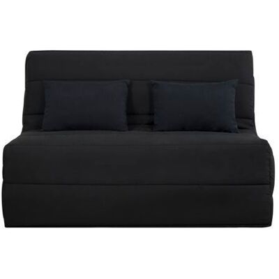 Banquette convertible BZ CECILIA - RELAXIMA - Couchage 140 x 190 pearl noir Noir - Publicité Banquette convertible BZ CECILIA - RELAXIMA - Couchage 140 x 190 pearl noir Noir - Publicité