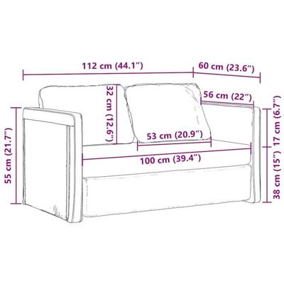VIDAXL Remise CLIC-CLACCanapé Lit Convertible 2 Places Canapé-lit 2 en 1 noir 112x174x55cm tissu #7007760 Hot6229 Noir - Publicité VIDAXL Remise CLIC-CLACCanapé Lit Convertible 2 Places Canapé-lit 2 en 1 noir 112x174x55cm tissu #7007760 Hot6229 Noir - Publicité