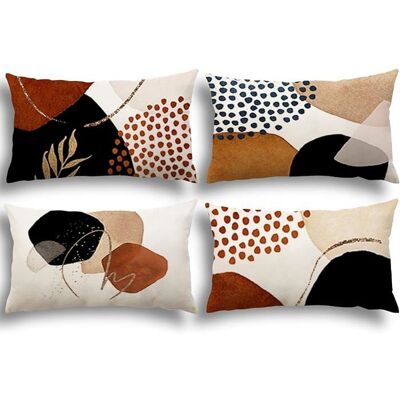 KJEHOME Housse Coussin 30x50 Lot 4 Housse Coussin en Lin Coussin Canapé Moderne Boho Coussin 30 x 50 cm (Lot 4) A092 HOUSSE DE COUSSIN - Publicité KJEHOME Housse Coussin 30x50 Lot 4 Housse Coussin en Lin Coussin Canapé Moderne Boho Coussin 30 x 50 cm (Lot 4) A092 HOUSSE DE COUSSIN - Publicité