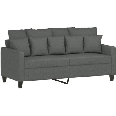 VIDAXL BEAU Canapé à 2 places Gris foncé 140 cm Tissu SS0000240329 Gris - Publicité VIDAXL BEAU Canapé à 2 places Gris foncé 140 cm Tissu SS0000240329 Gris - Publicité