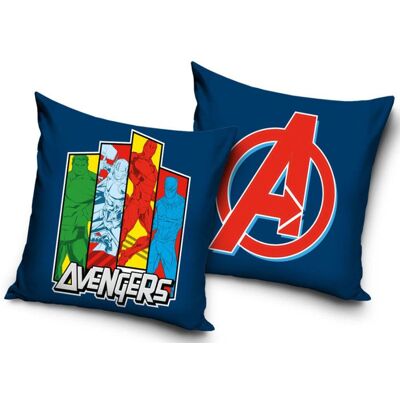 Coussin - AVENGERS - 40x40 cm - Bleu - Synthétique - Design Enfant Bleu - Publicité Coussin - AVENGERS - 40x40 cm - Bleu - Synthétique - Design Enfant Bleu - Publicité