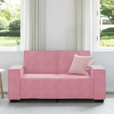 VIDAXL (Rose)Siège de Salon - Canapé à 2 places Rose 160x78x84 cm Velours - Sofa-canapé hfs33157 Rose - Publicité VIDAXL (Rose)Siège de Salon - Canapé à 2 places Rose 160x78x84 cm Velours - Sofa-canapé hfs33157 Rose - Publicité