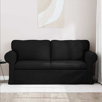 VIDAXL (Noir)Siège de Salon - Canapé Noir 175x82x80 cm tissu - Sofa-canapé hfs70351 Noir - Publicité VIDAXL (Noir)Siège de Salon - Canapé Noir 175x82x80 cm tissu - Sofa-canapé hfs70351 Noir - Publicité