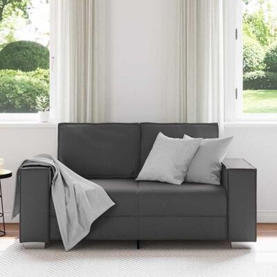 VIDAXL (Gris)Siège de Salon - Canapé deux places Gris 160 cm Simili cuir - Sofa-canapé hfs82329 Gris - Publicité VIDAXL (Gris)Siège de Salon - Canapé deux places Gris 160 cm Simili cuir - Sofa-canapé hfs82329 Gris - Publicité