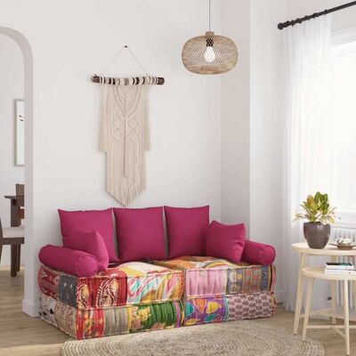 vidaXL Ensemble de 7 Coussins Décoratifs Tissu Rose - Ensemble de Coussins - Publicité vidaXL Ensemble de 7 Coussins Décoratifs Tissu Rose - Ensemble de Coussins - Publicité