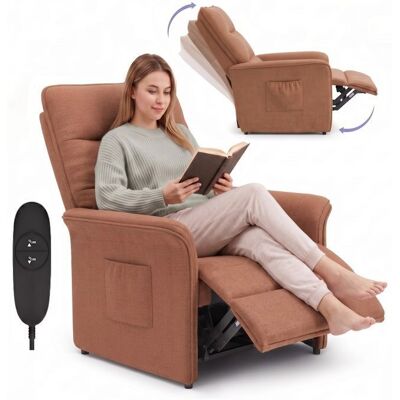 FlexiSpot Fauteuil de Relaxation Fauteuil Inclinable avec Dossier Réglable 105°-155° Moka Marron - Publicité FlexiSpot Fauteuil de Relaxation Fauteuil Inclinable avec Dossier Réglable 105°-155° Moka Marron - Publicité