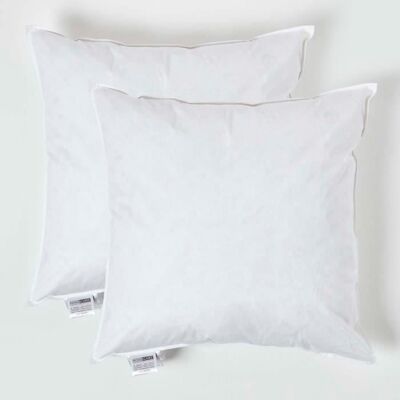 Homescapes Insert de coussin en plumes d'oie 50x50cm - Type de coussin - Publicité Homescapes Insert de coussin en plumes d'oie 50x50cm - Type de coussin - Publicité