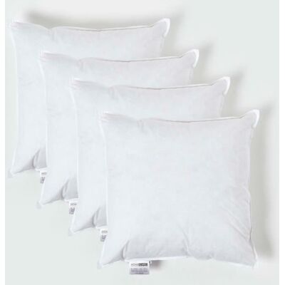 Homescapes Coussin en Plumes de Canard 40x40cm - Éthique - Lavable - Publicité Homescapes Coussin en Plumes de Canard 40x40cm - Éthique - Lavable - Publicité