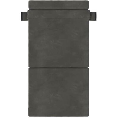VIDAXL Moderne Lit banquette 2 places - convertible - pliant Gris foncé 190x100x15 cm Velours @FR3341617 Gris - Publicité VIDAXL Moderne Lit banquette 2 places - convertible - pliant Gris foncé 190x100x15 cm Velours @FR3341617 Gris - Publicité