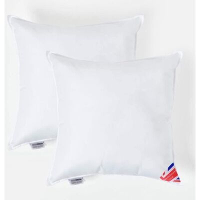Homescapes - Lot de 2 Rembourrages Microfibres - 50x50 - Coussin couture - Publicité Homescapes - Lot de 2 Rembourrages Microfibres - 50x50 - Coussin couture - Publicité