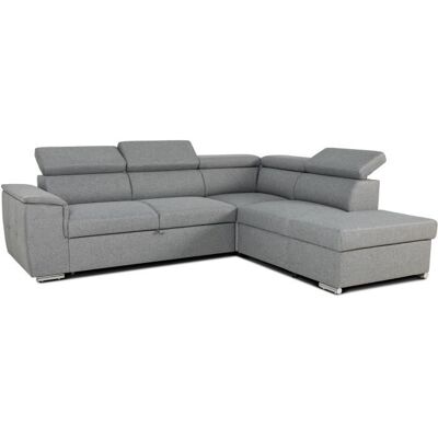 DAYTONA Canapé d'angle réversible gris - Canapé - Publicité DAYTONA Canapé d'angle réversible gris - Canapé - Publicité