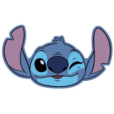 Coussin - AYMAX - Stitch - 40x40 cm - Bleu - 100% Polyester Bleu - Publicité Coussin - AYMAX - Stitch - 40x40 cm - Bleu - 100% Polyester Bleu - Publicité