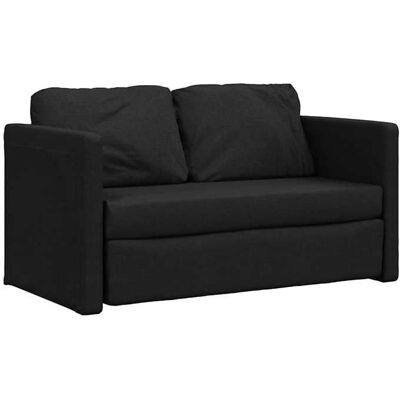 VIDAXL LE SOLDEPetit Sofa convertible - 1/2 personnes - Canapé-lit - PARAJ - 2 en 1 noir 112x174x55cm tissu_3666625 Noir - Publicité VIDAXL LE SOLDEPetit Sofa convertible - 1/2 personnes - Canapé-lit - PARAJ - 2 en 1 noir 112x174x55cm tissu_3666625 Noir - Publicité