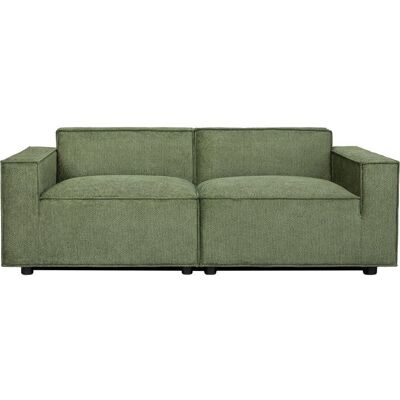 SABAIDECO Canapé modulable - 3 places - IGOR - Tissu Kaki - 198 x 94 x 70 cm - Publicité SABAIDECO Canapé modulable - 3 places - IGOR - Tissu Kaki - 198 x 94 x 70 cm - Publicité