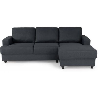 Canapé d'angle droit Paul 4 places - Gris anthracite - Style contemporain - Publicité Canapé d'angle droit Paul 4 places - Gris anthracite - Style contemporain - Publicité