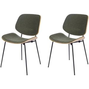 Chaise atlanta verte chene (lot de 2) - Amadeus Vert - Publicité Chaise atlanta verte chene (lot de 2) - Amadeus Vert - Publicité