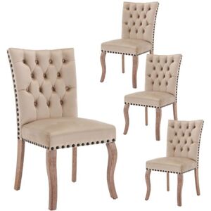 Blueline Fauteuil Chaises de salle à manger épaissies et aux couleurs chaleureuses de deuxième génération (chaises de cuisine chaises de sa Beige - Publicité Blueline Fauteuil Chaises de salle à manger épaissies et aux couleurs chaleureuses de deuxième génération (chaises de cuisine chaises de sa Beige - Publicité